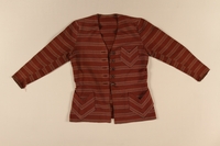 2008.228.2 front
Striped wool jacket used in the Warsaw ghetto

Click to enlarge