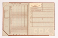 2010.441.27 front
Unused identification card for use by a Dutch resistance member to forge identity cards

Click to enlarge