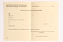 Blank sheet of paper for use by a Dutch resistance member to forge identity cards