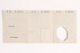 Blank identification card used by Gerry van Heel to forge identity documents