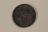 1990.95.1 front
Łódź (Litzmannstadt) ghetto scrip, 10 mark coin

Click to enlarge