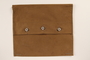 Button flap cloth pouch used by a Yugoslav political prisoner