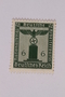 Postage stamp, 6 pfennig, from the Official Series of 1938 issued by Nazi Germany