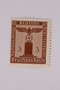 Postage stamp, 3 pfennig, from the Official Series of 1938 issued by Nazi Germany