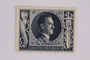 Postage stamp, 8 Reichsmarks +22 schillings, issued for the birthday of Adolf Hitler