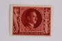 Postage stamp, 12 Reichsmarks +38 schillings, issued for the birthday of Adolf Hitler