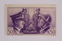 Postage stamp, 50 centimes, issued by Italy to honor German-Italian friendship