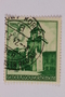 Postage stamp, 10 zloty, featuring the Krakow gate, Lublin, issued in German occupied Poland