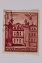Postage stamp, 1 zloty, featuring Bruhlsche Palace, Warsaw, issued in German occupied Poland