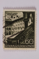 2005.375.31 front
Postage stamp, 60 zloty, featuring Castle Court, Krakow, issued in German occupied Poland

Click to enlarge