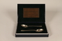Presentation box for spoons recovered at Belzec killing center