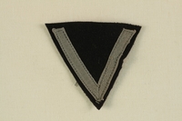 2003.112.2 front
Unused Waffen SS sleeve chevron acquired postwar by a US soldier

Click to enlarge