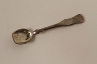 2012.317.2 front
Silver baby's feeding spoon owned by hidden child

Click to enlarge