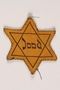 Star of David badge, yellow with the word Jood, Dutch for Jew