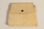 Ivory colored leather purse saved with a hidden Dutch Jewish infant
