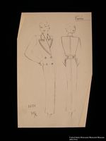 Coat design, Turin, created by a German Jewish man and saved by his wife in hiding

Click to enlarge