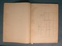 Workbook of clothing patterns drawn by a Jewish refugee for an ORT class