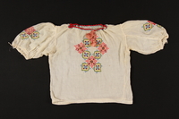 2003.193.2 front
Embroidered floral smock worn by a Jewish girl in prewar Poland

Click to enlarge