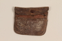 Brown leather pouch owned by a Danish resistance member