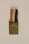 Queen Wilhemina of the Netherlands 1898-1948 miniature medal owned by a former hidden child