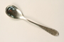 Silver teaspoon engraved Hilde given to a Jewish girl in prewar Germany