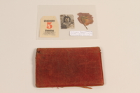 2004.40.2 front
Dark red leather wallet used by a Polish Army officer to hold military ID

Click to enlarge