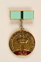 2003.449.3 front
40th Anniversary Defense of Leningrad medal awarded to a World War II veteran

Click to enlarge