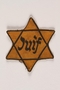 Star of David badge printed Juif worn by a Jew in France