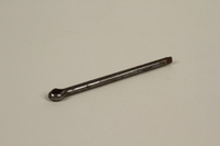 2004.485.40 front
Extended prong cotter pin brought to the US by a German Jewish refugee

Click to enlarge
