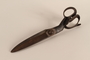 Very large Henckels fabric shears from the family capmaking business brought to the US by a Jewish refugee