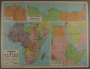 Map of Africa owned by a Dutch Jewish boy while living in hiding