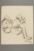 2005.181.14 front
Drawing by Alexander Bogen of two partisans eating

Click to enlarge