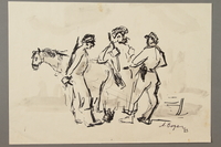 2005.181.21 front
Drawing by Alexander Bogen of three armed partisans standing together in conversation

Click to enlarge