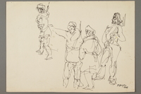 2005.181.32 front
Drawing by Alexander Bogen of four armed partisans standing together

Click to enlarge