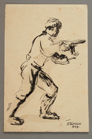2005.181.44 front
Drawing by Alexander Bogen of a partisan advancing with a rifle

Click to enlarge