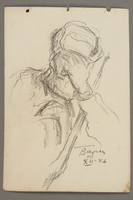 2005.181.54 front
Drawing by Alexander Bogen of a partisan sitting with his hand over his face

Click to enlarge