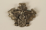 Oak cluster lapel pin with Reichsadler for a Nazi Party meeting