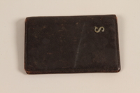 2005.379.4 front
Dark brown leather wallet with metal S used by a Jewish refugee boy

Click to enlarge