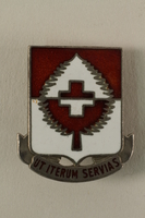 2005.416.12 front
Sterling US 46th Medical Battalion pin that belonged to a US medic

Click to enlarge