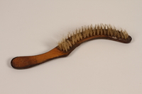 2005.457.31 front
Hat brush used by a barber in a concentration camp

Click to enlarge