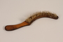 Hat brush used by a barber in a concentration camp