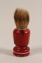 Shaving brush with a white stripe used in a concentration camp