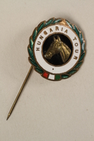 2006.19.4 front
HUNGARIA TOUR stickpin owned by a German Jewish businessman in Shanghai

Click to enlarge