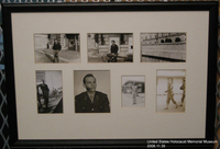 2006.11.35, Photographic collage of J. George Mitnick in uniform, J. George Mitnick Collection