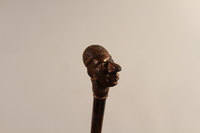2001.324.1 top
Walking stick with a knob shaped as the head of a Jewish man in a yarmulke

Click to enlarge