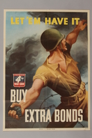 1988.42.30 front
US 4th War Loan poster with a soldier throwing a grenade

Click to enlarge