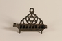 Hanukkah oil lamp from a Romanian synagogue