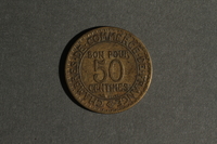 1988.106.1.3 back
France currency, 50 centimes coin

Click to enlarge