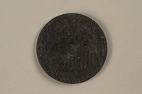 1987.90.80 front
Łódź (Litzmannstadt) ghetto scrip, 10 mark coin

Click to enlarge