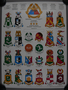 US Army 11th Armored Division two-sided commemorative poster, owned by a unit veteran